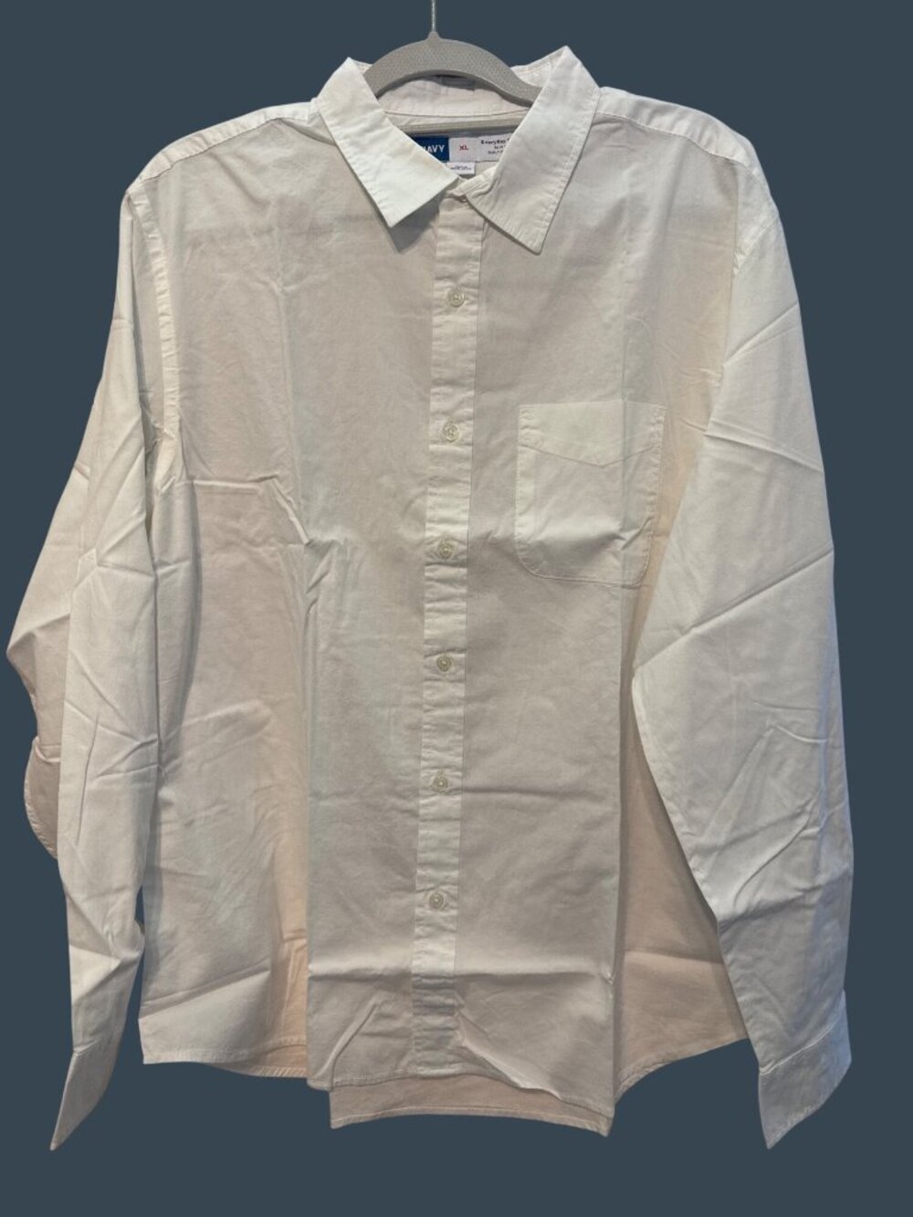 NEW White Dress Shirt Men's Old Navy XL NWT